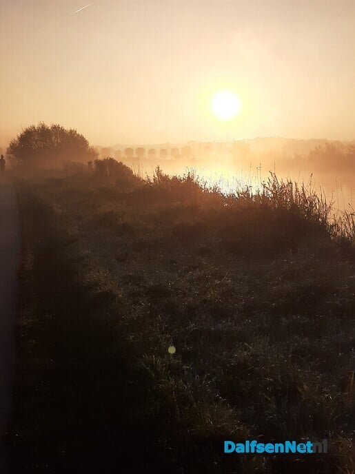 Het is weer een prachtige ochtend op Bellingeweer - Foto: Ingezonden foto
