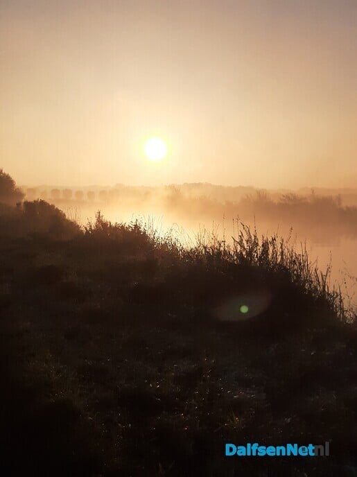 Het is weer een prachtige ochtend op Bellingeweer - Foto: Ingezonden foto