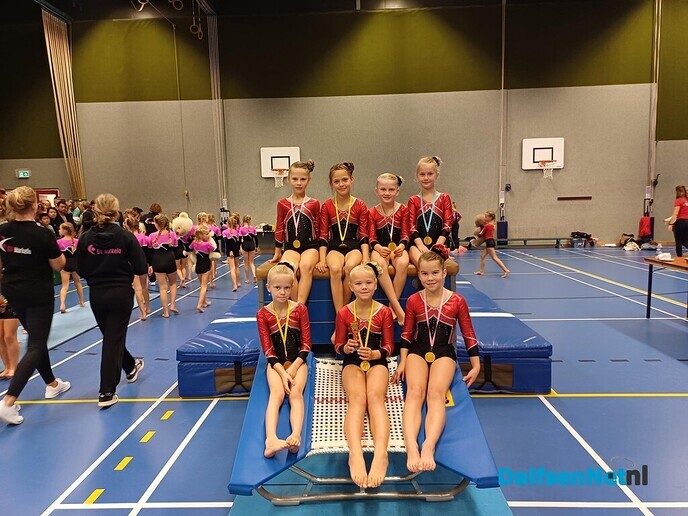Jeugd turnsters gvn pakken podiumplaatsen - Foto: Ingezonden foto