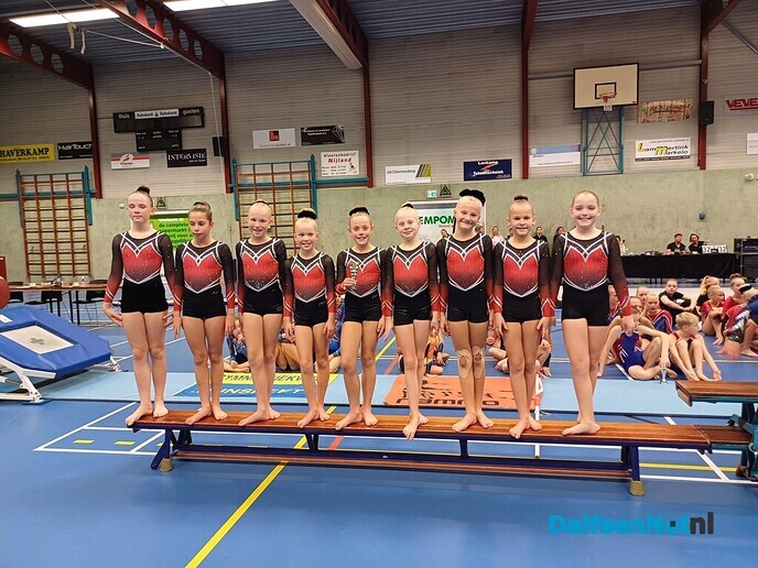 Jeugd turnsters gvn pakken podiumplaatsen - Foto: Ingezonden foto