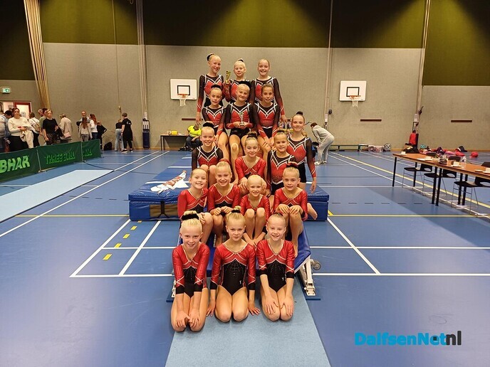 Jeugd turnsters gvn pakken podiumplaatsen - Foto: Ingezonden foto