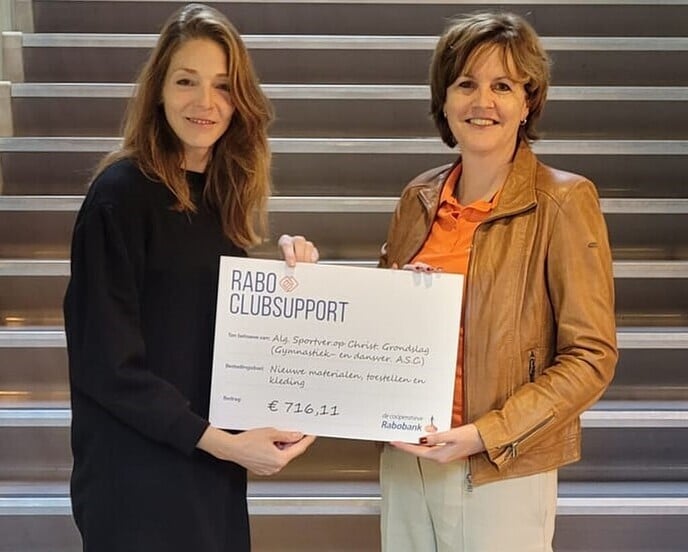 Ook ASC Gym & Dance ontvangt Rabo Clubsupport! - Foto: Ingezonden foto