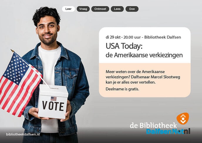 USA today, de Amerikaanse verkiezingen - Foto: Ingezonden foto