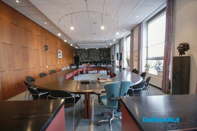 Foto’s raadzaal oude gemeentehuis van Dalfsen - Foto: Paul Scholten