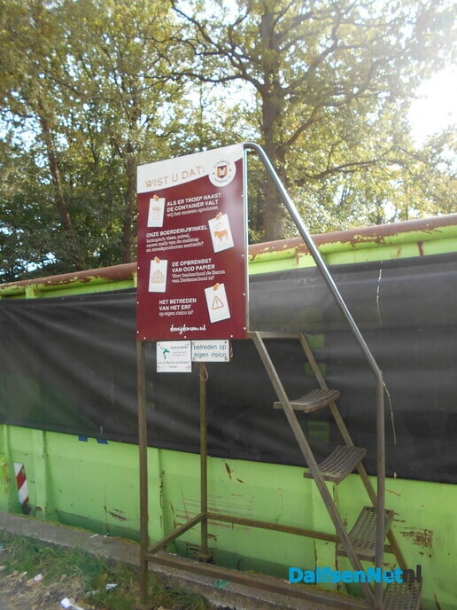 Papier graag in de bak