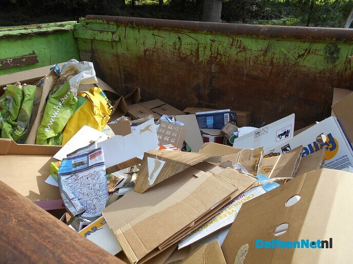 Papier graag in de bak