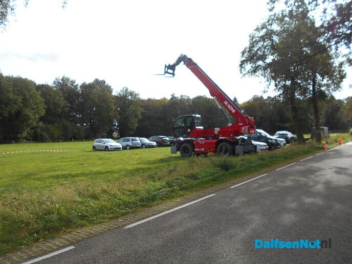 Netflix filmopname in Dalfser bos