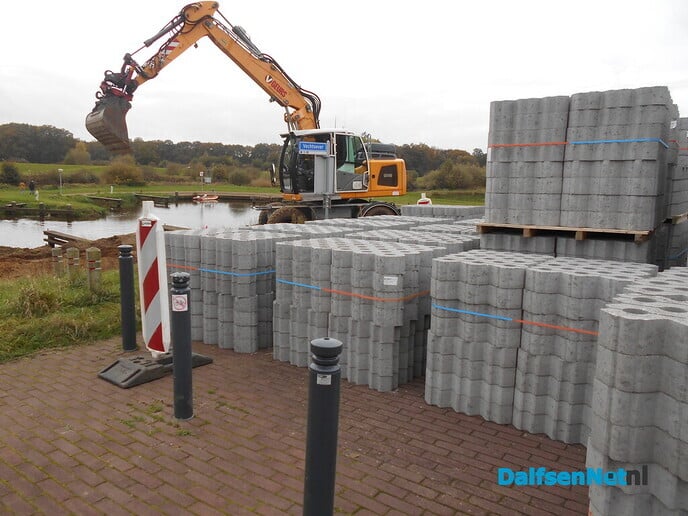 Werk aan de haven