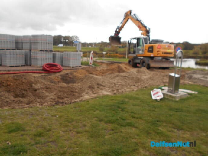 Werk aan de haven