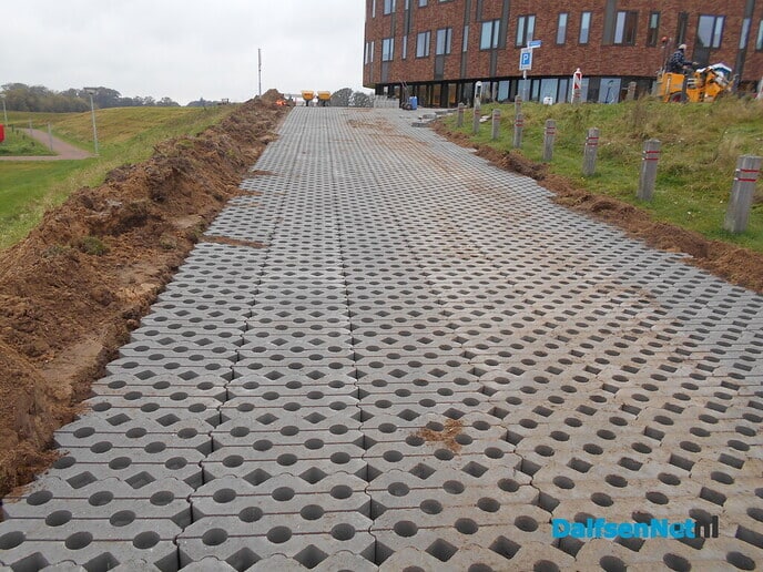 Glad werk bij de haven