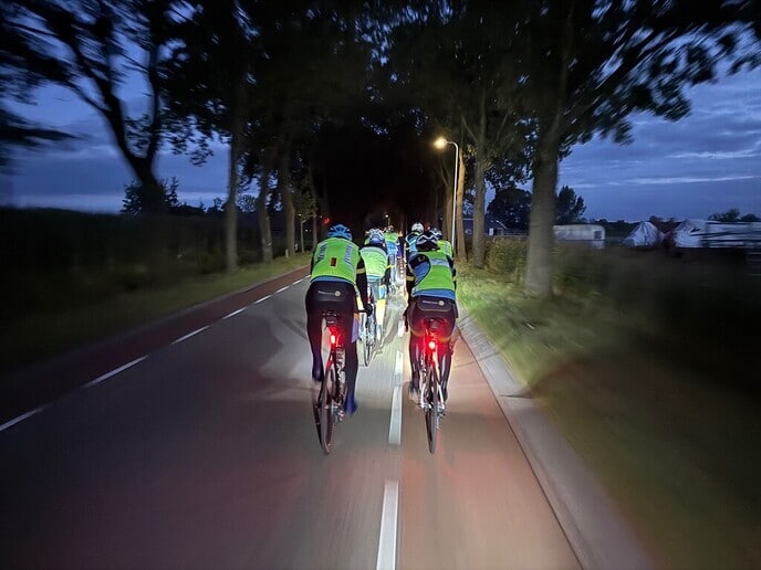 Toerclub Dalfsen gaat weer nightbiken - Foto: Ingezonden foto