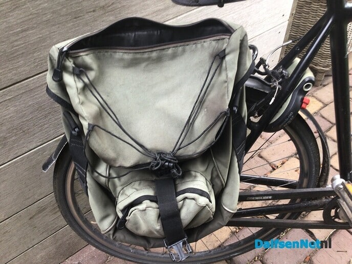 Fietstas verloren en weer terug dankzij………… - Foto: Ingezonden foto