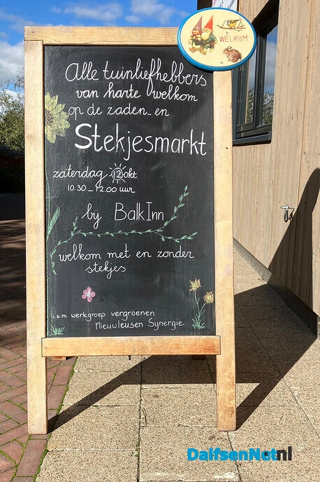 Stekjesmarkt bij Natuurboerderij BalkInn op 12 oktober - Foto: Paul Scholten