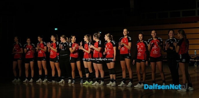 SV Dalfsen handbal dames 1 verliest van E&O Emmen - Foto: Ingezonden foto