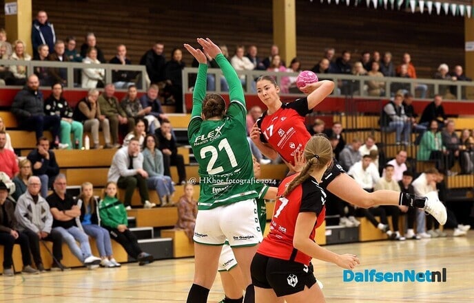 SV Dalfsen handbal dames 1 verliest van E&O Emmen - Foto: Ingezonden foto