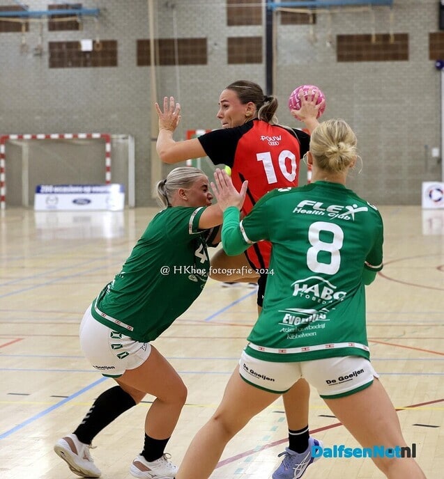 SV Dalfsen handbal dames 1 verliest van E&O Emmen - Foto: Ingezonden foto