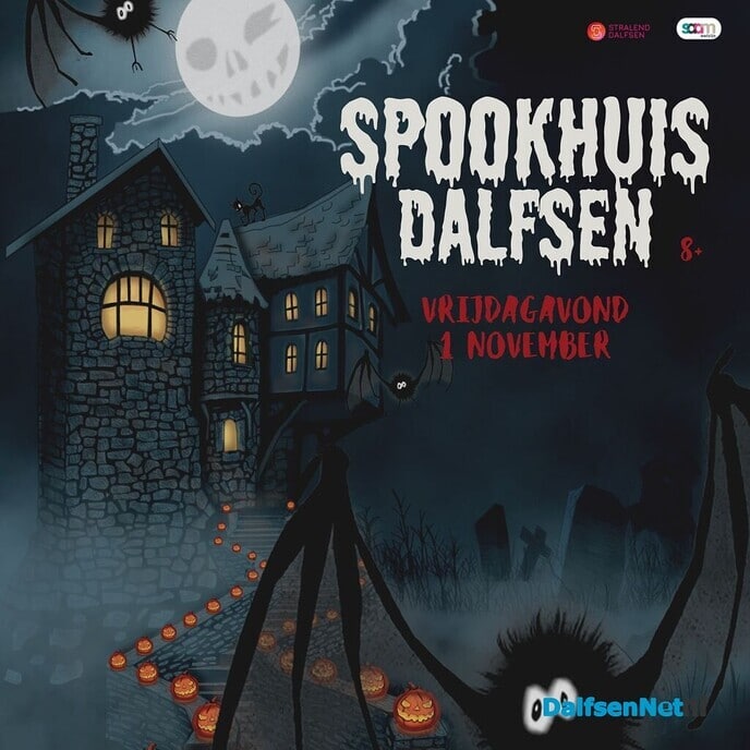 Spookhuis Dalfsen & het griezel Kerkplein - Foto: Ingezonden foto