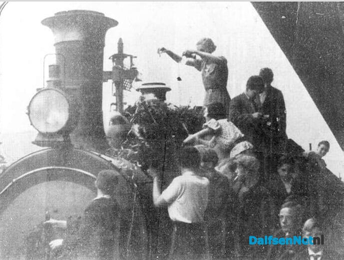 Tegel gelicht over het DNA van Dalfsen - Foto: Ingezonden foto