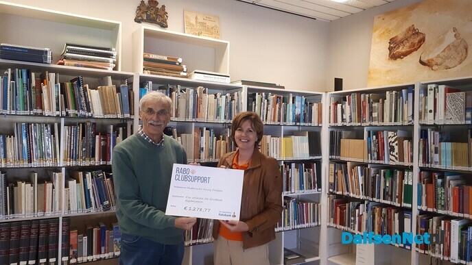 Rabo verrast Historische Kring - Foto: Ingezonden foto
