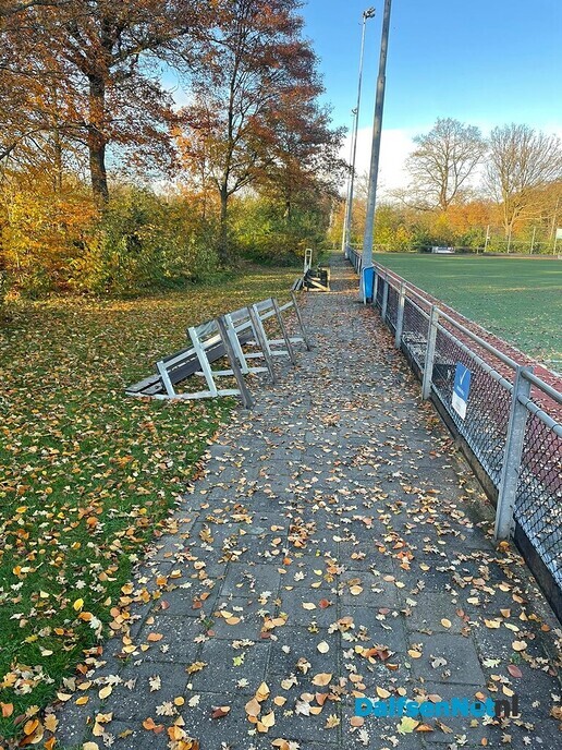 Vandalisme hockeyvelden - Foto: Ingezonden foto