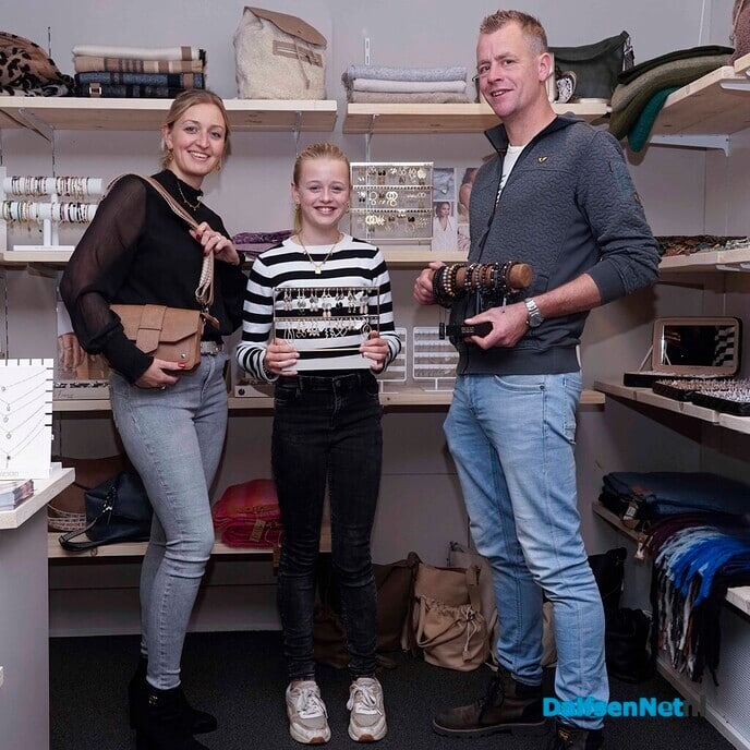 Winkel ‘Mooibijveerle’ trok veel bezoekers/klanten - Foto: Paul Scholten