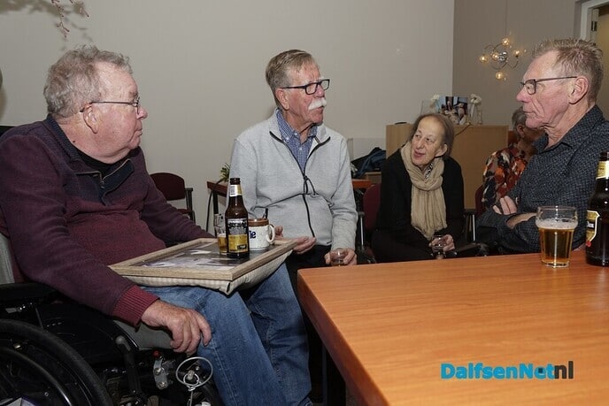 De Zonnebloem afdeling Dalfsen vierde jubileumfeest - Foto: Paul Scholten