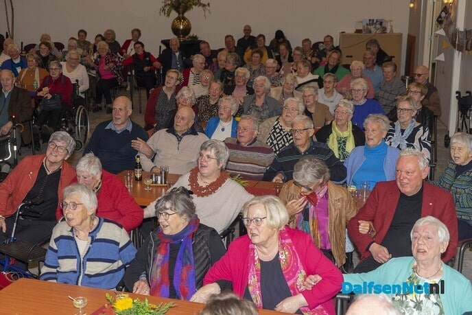 De Zonnebloem afdeling Dalfsen vierde jubileumfeest - Foto: Paul Scholten