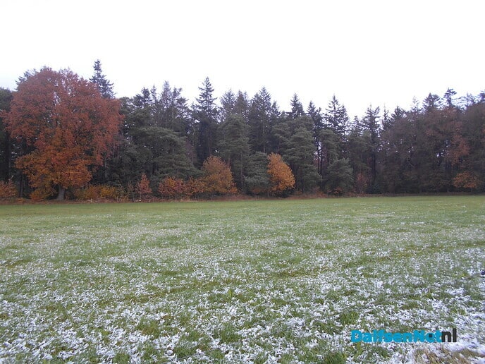Een beetje winter en volop herfst in de Sterenbos