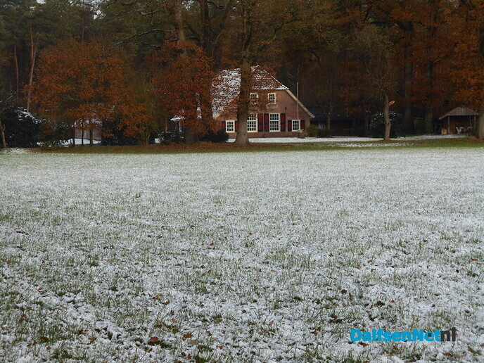 Een beetje winter en volop herfst in de Sterenbos