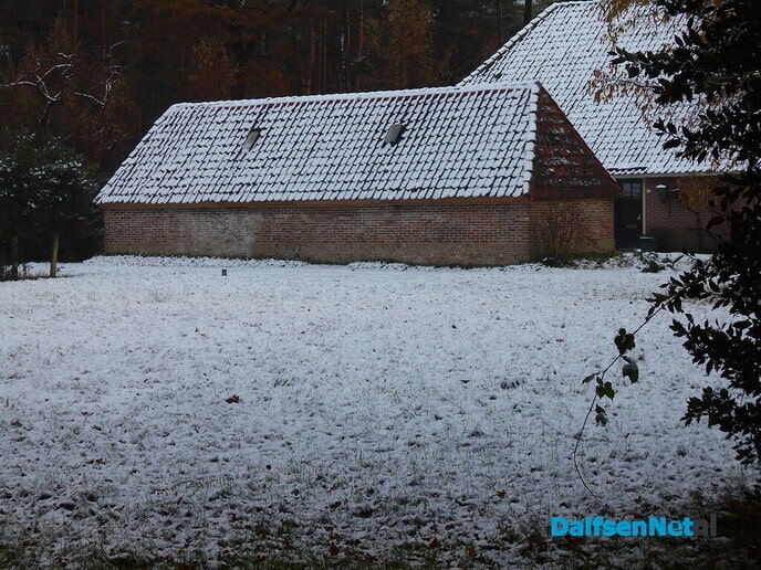 Een beetje winter en volop herfst in de Sterenbos