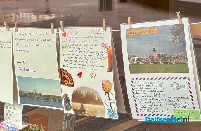 Expositie Creatief Schrijven cursisten Nederlandse les - Foto: Ingezonden foto