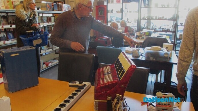 Ze wisten het repaircafe goed te vinden vandaag