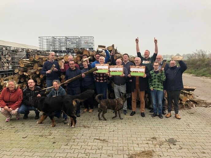 Zorgboeren schenken € 5.694,00 - Foto: Eigen geleverde foto