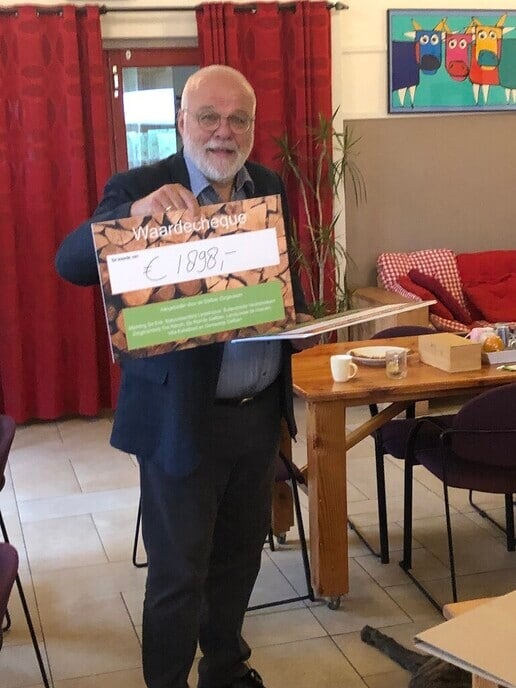 Zorgboeren schenken € 5.694,00 - Foto: Eigen geleverde foto
