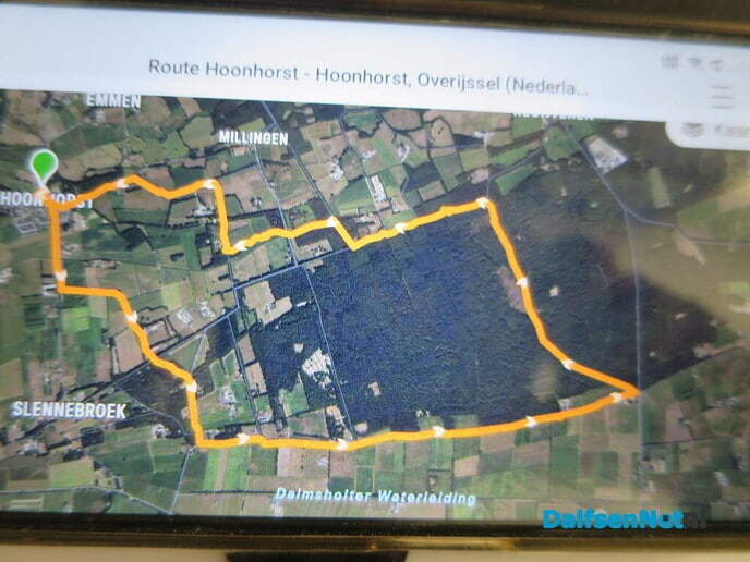 Een wandelroute, rondje Hoonhorst/ Witte Wieven - Foto: Wim