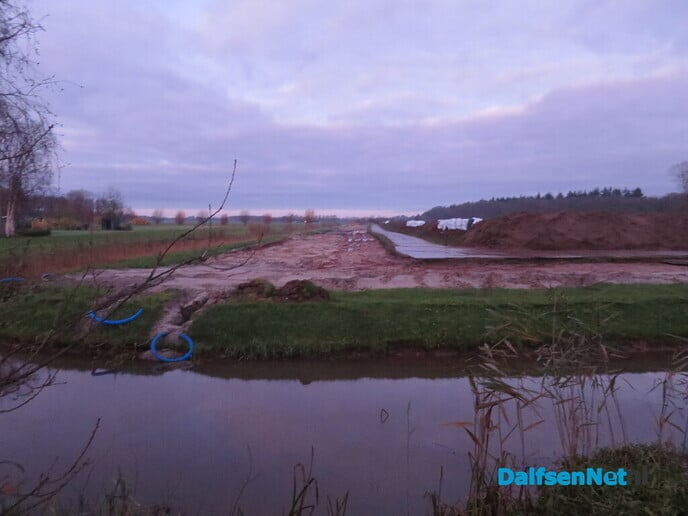 Voortgang watertransportleiding Zwarteweg, Marsweg en Koelmansstraat - Foto: Wim