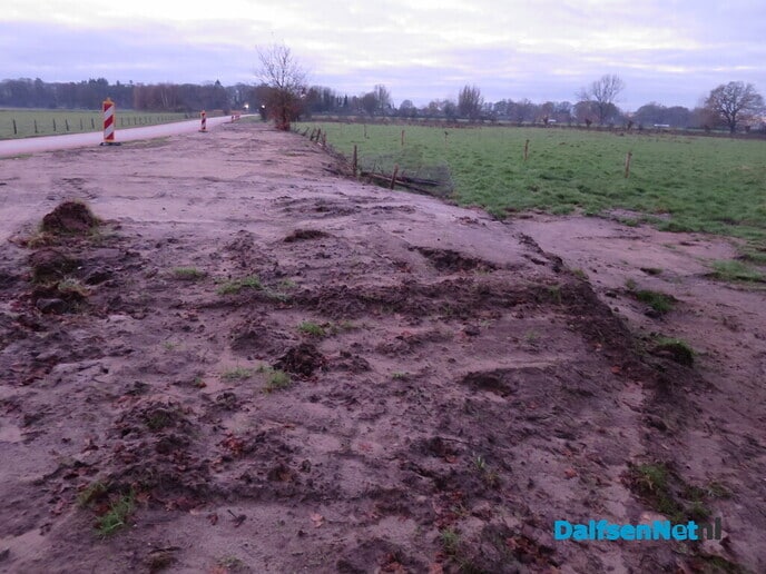 Voortgang watertransportleiding Zwarteweg, Marsweg en Koelmansstraat - Foto: Wim