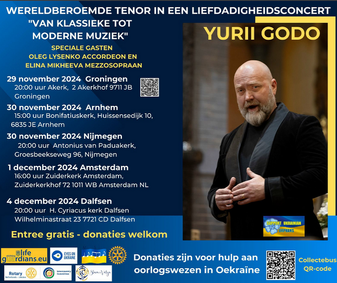 Oekraïense Dalfsenaar Tryfonov organiseert liefdadigheidsconcert