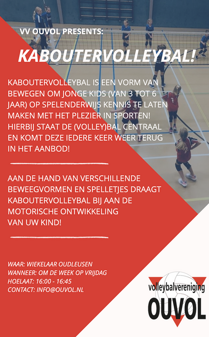 VV Ouvol Presents: Kaboutervolleyball!
