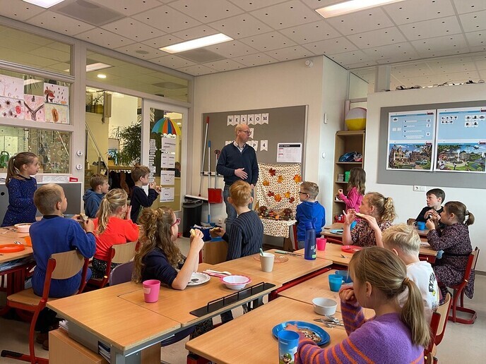 Lokale en biologische schoollunch