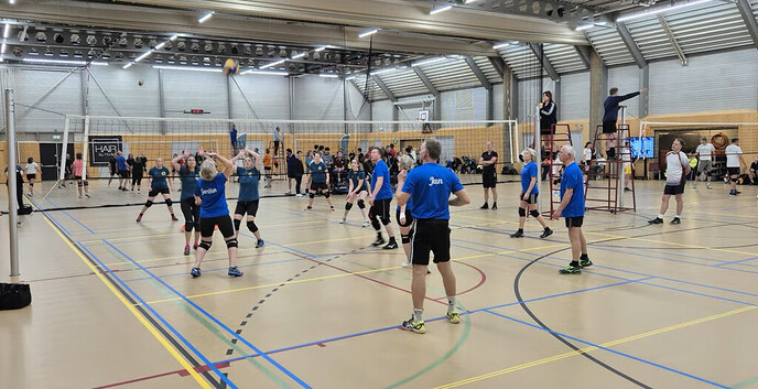 Eindejaar toernooi volleybalvereniging Hands-Up - Foto: Ingezonden foto