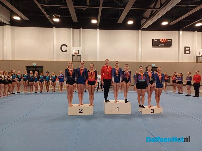 Gym ver. Nieuwleusen: turnsters pakken podiumplaatsen - Foto: Ingezonden foto