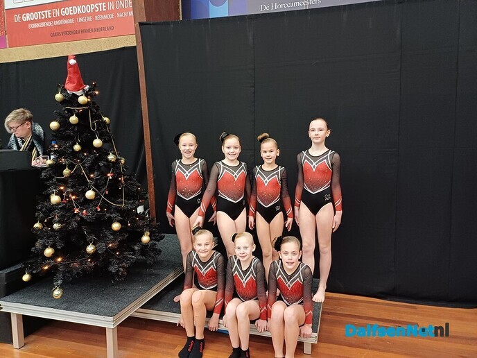 gvn teams turnen podiumplaatsen - Foto: Ingezonden foto