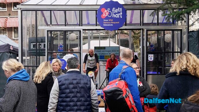Opbrengst actie Dalfser wethouders voor Metakids - Foto: Paul Scholten