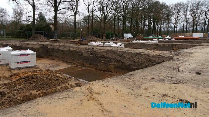 Werkzaamheden chaletwoningen Haersolteweg gestart - Foto: Paul Scholten