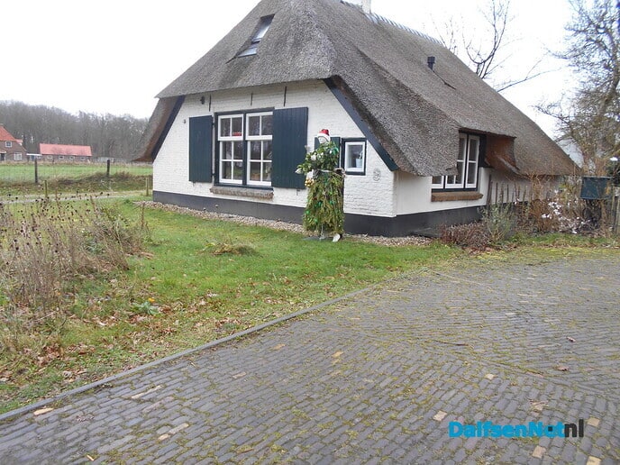 Een Kerstvrouw aangetroffen