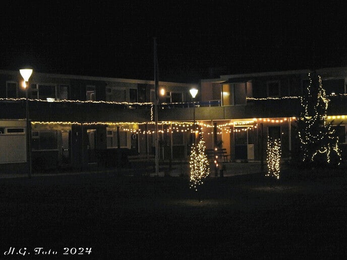 Overal weer volop kerstversiering