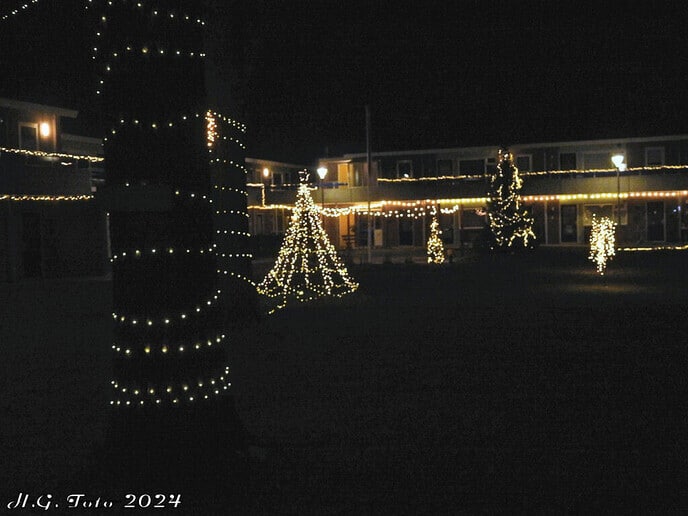 Overal weer volop kerstversiering