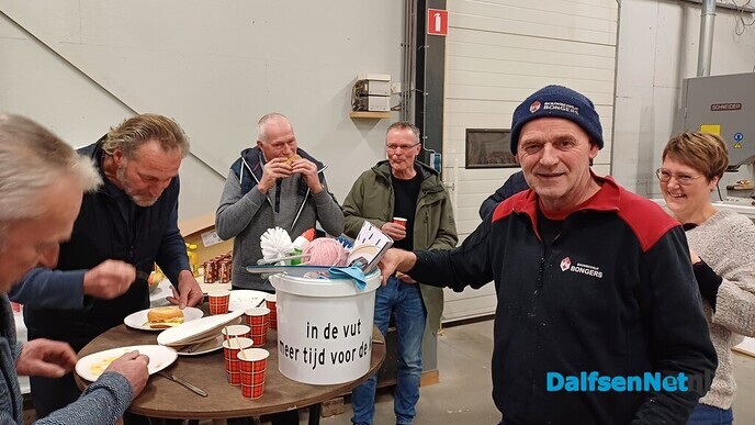 Frans Nijenhuis met pensioen! - Foto: Ingezonden foto
