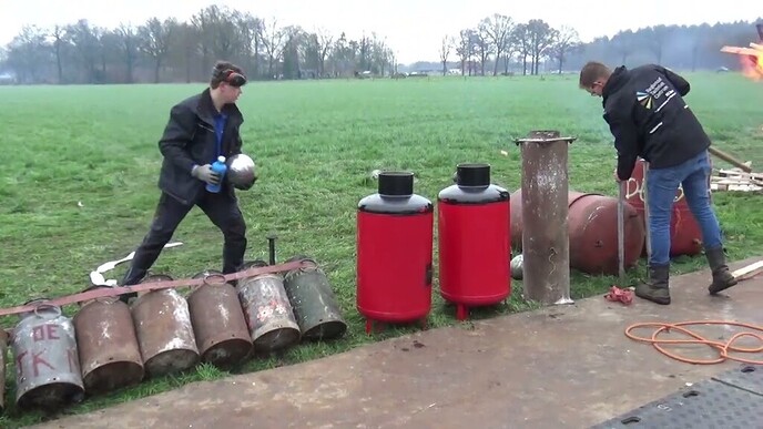 Carbid schieten regio Dalfsen 2024.